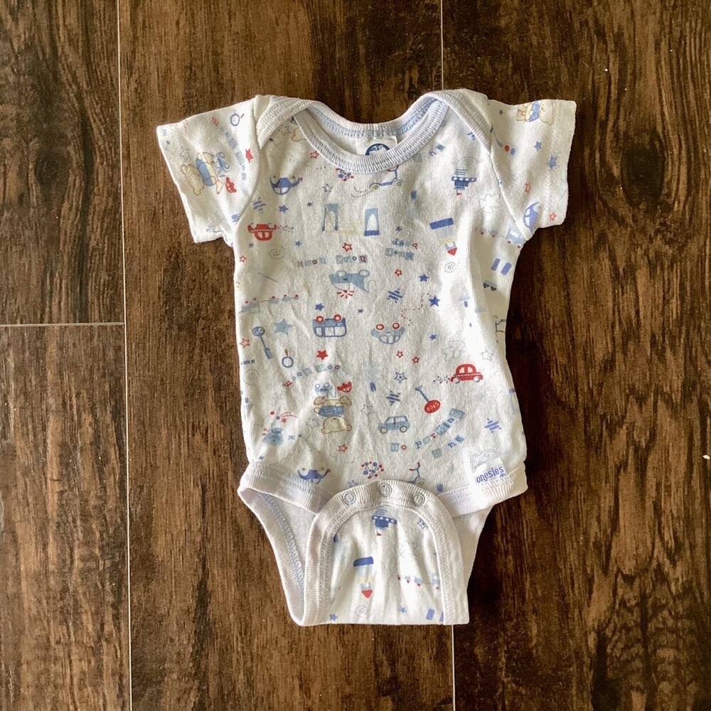 Gerber Cars Onesie